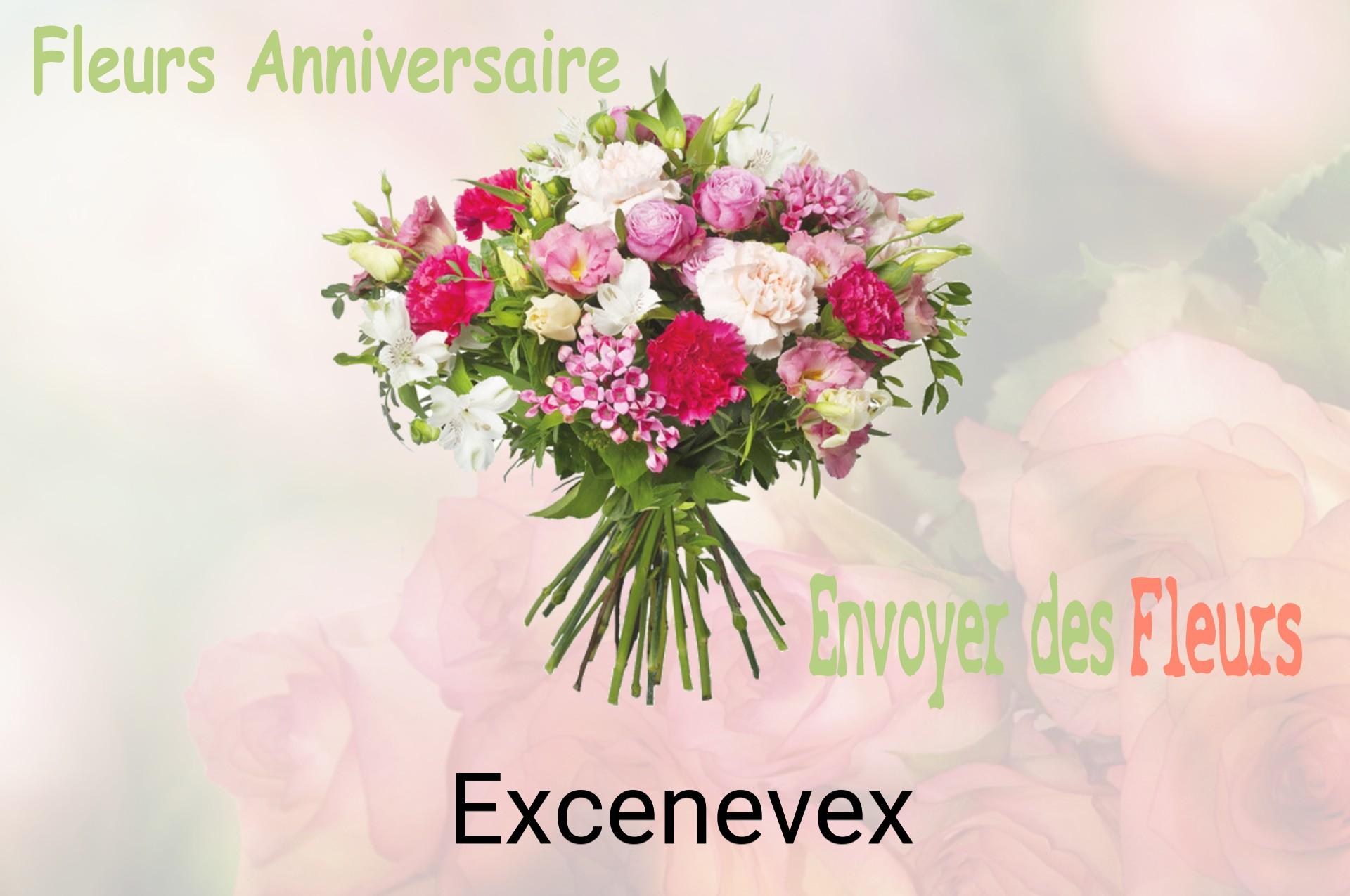 Bouquet de fleurs d’anniversaire livré à Excenevex